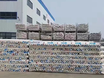 中財ppr管材倉庫一角